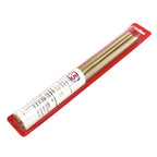 KNS3406 [file:KNS3406-1.jpg] Brass Tubing Assortment, Square & Rectangle (11 pcs)