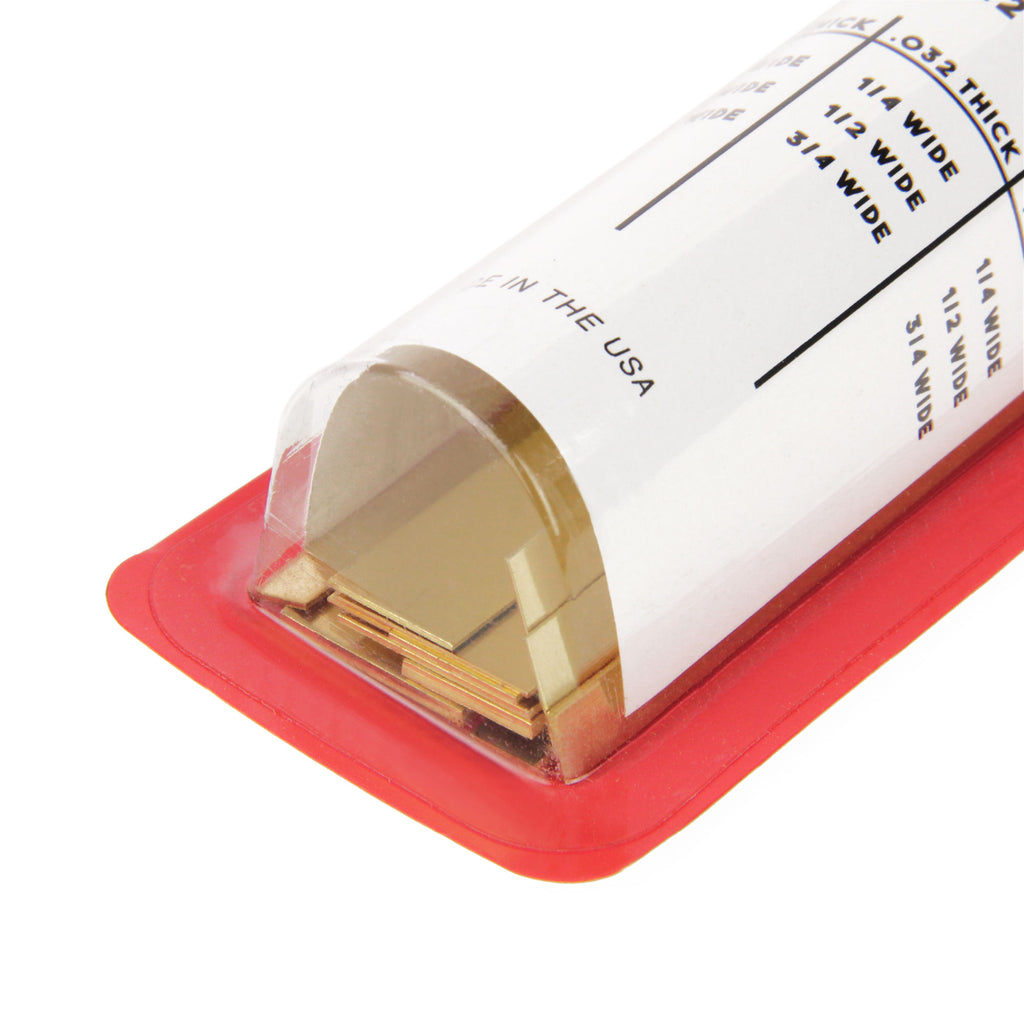 KNS3407-1 Brass Strip Assortment (12 pcs)