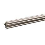 Aluminium Round Tube, 2mm x 1m, .45mm Wall (Bulk Pack of 3 Items)