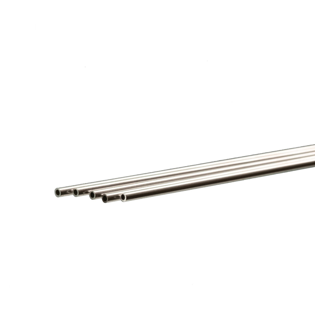 KNS3902-BLK [file:KNS3902-BLK-1.jpg] Aluminium Round Tube, 3mm x 1m, .45mm Wall (Bulk Pack of 5 Items)