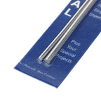 KNS5070-2 [file:KNS5070-2.jpg] Soft Bendable Solid Aluminium Rod - 3/32, 1/8 (12in long) (2 pcs)