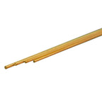 KNS5072 [file:KNS5072-1.jpg] Soft Bendable Brass Rod - 1/16, 3/64 (12in long) (2 pcs)