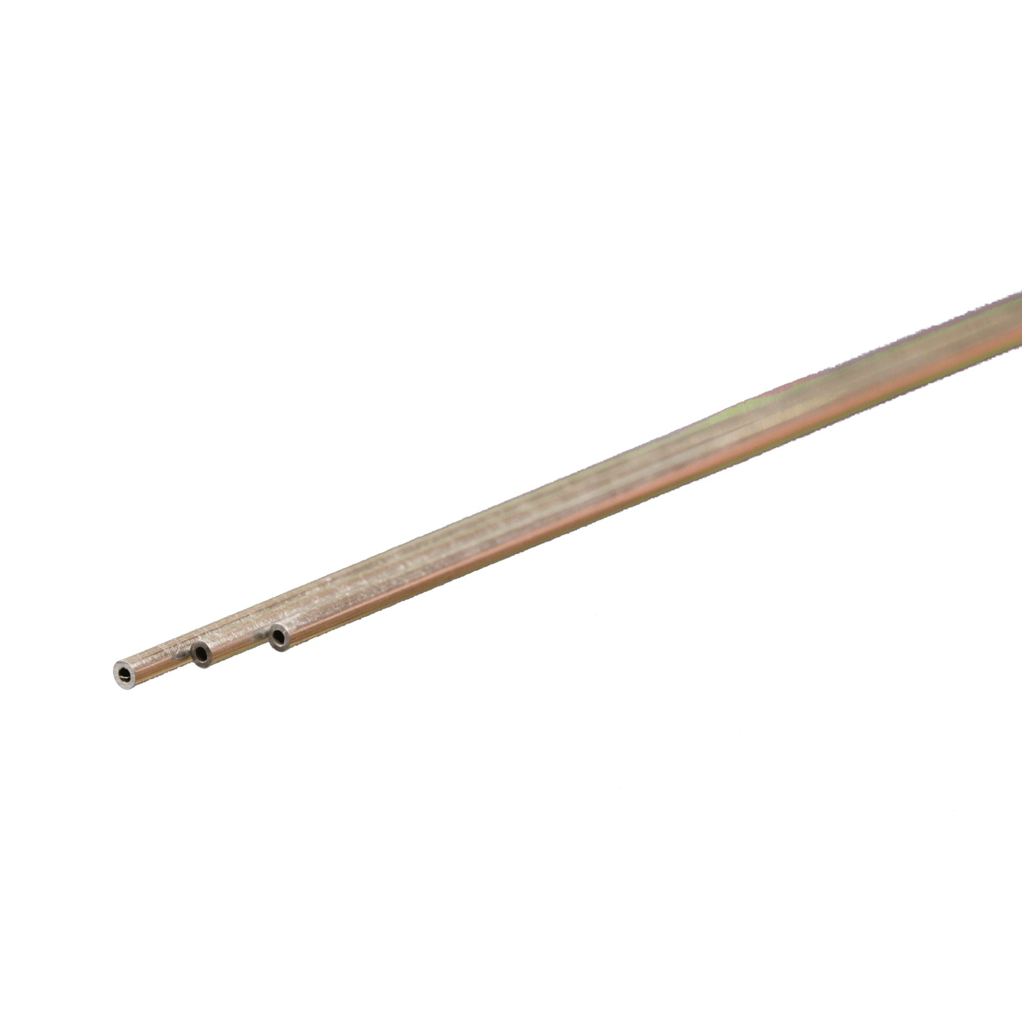 KNS8100 [file:KNS8100-1.jpg] Aluminium Round Tube, 1/16 x 12in - .014in Wall (3 pcs)