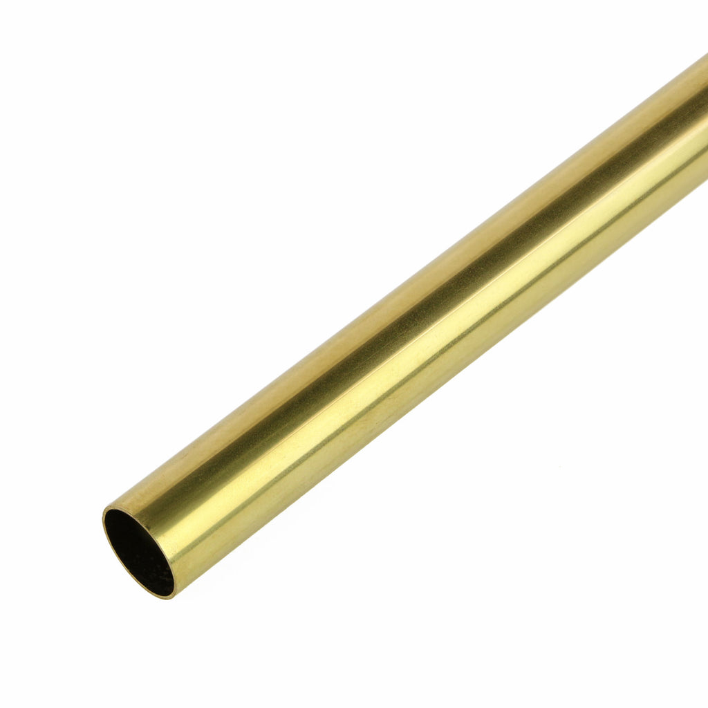 KNS8121-2 [file:KNS8121-2.jpg] Soft Brass Fuel Tube - 1/8in (12in long)