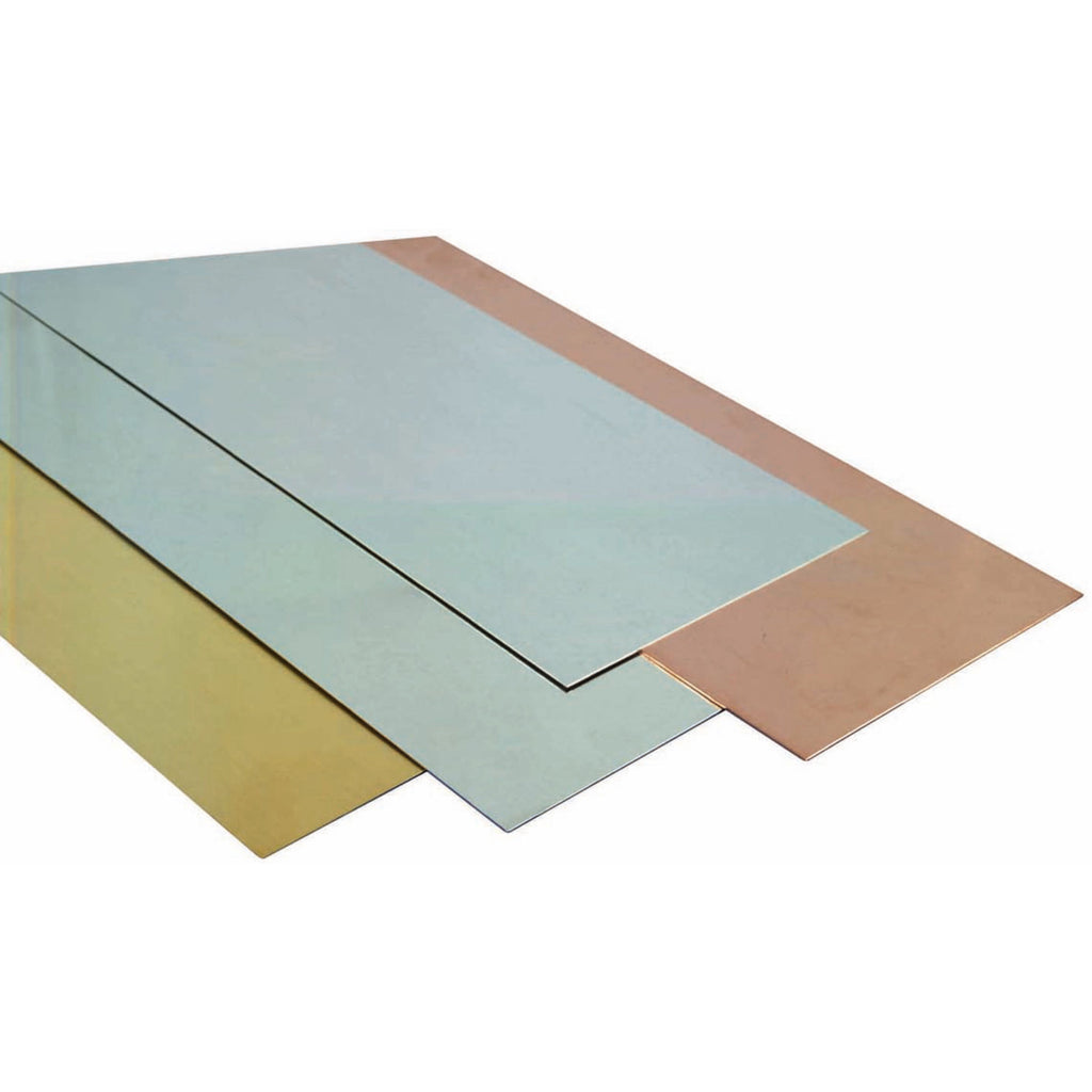 KNS815058-2 [file:KNS815058-2.jpg] Brass, Copper, Aluminium Foil Pack .005in 5 x 7in (3 pcs)