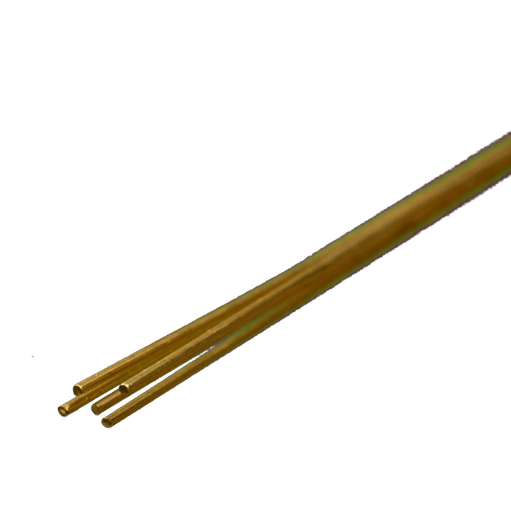 KNS8159-1 [file:KNS8159-1.jpg] Brass Round Rod (Imperial)