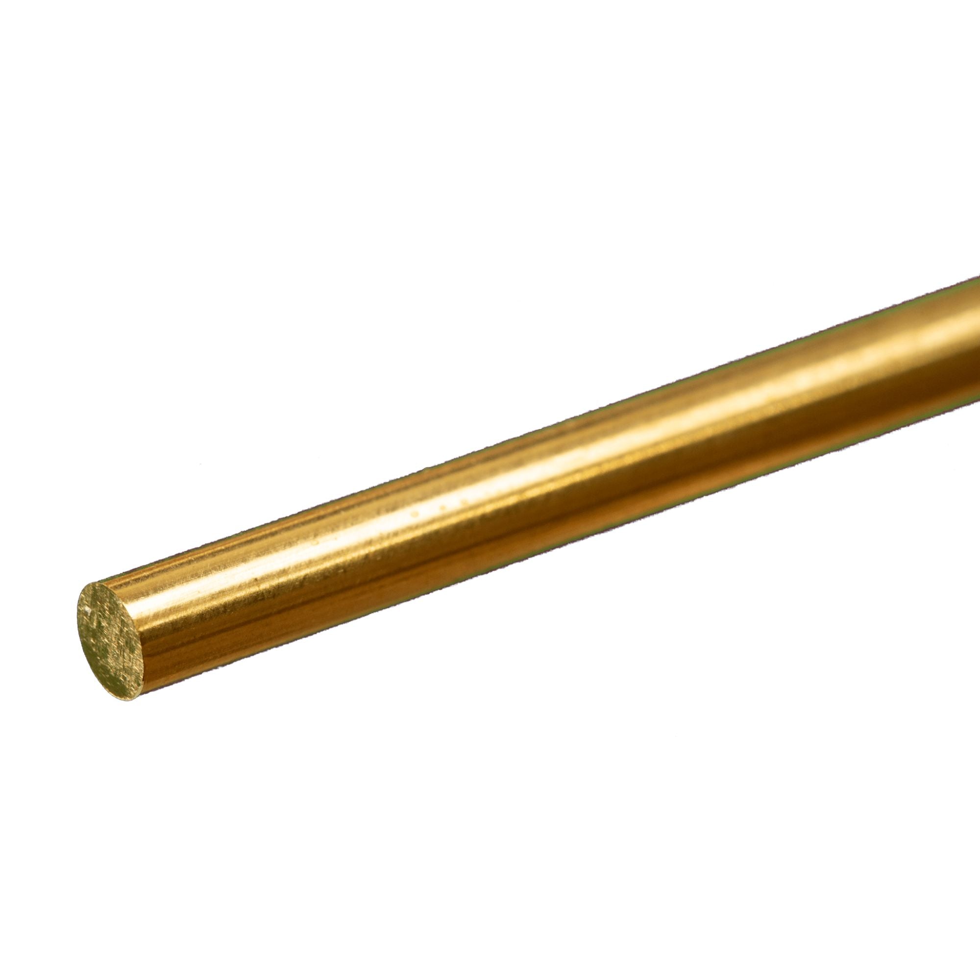 KNS8166 [file:KNS8166-1.jpg] Brass Round Rod, 3/16in x 12in