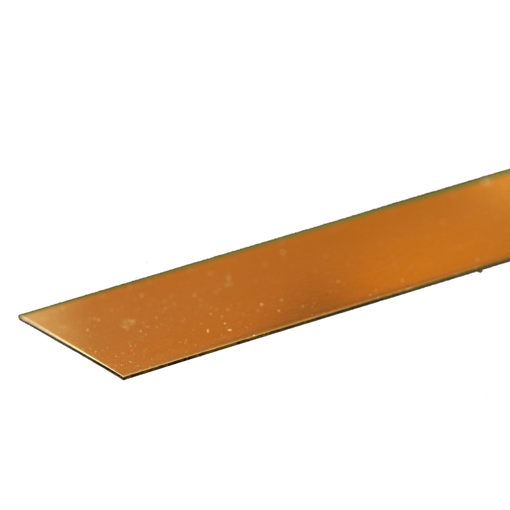 KNS8232 [file:KNS8232-1.jpg] Brass Strip, 1/64 (.016) x 1 x 12in