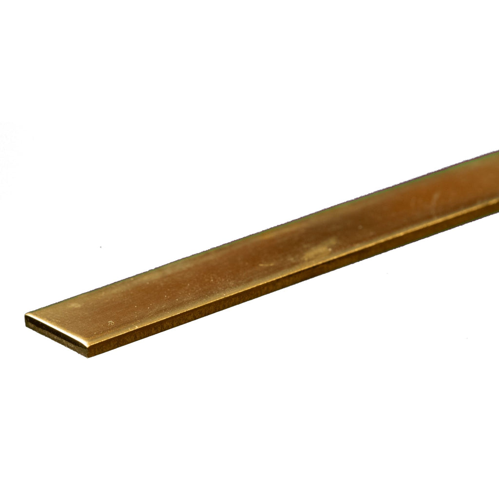 KNS8246 [file:KNS8246-1.jpg] Brass Strip .064 (116) x 1/2 x 12in