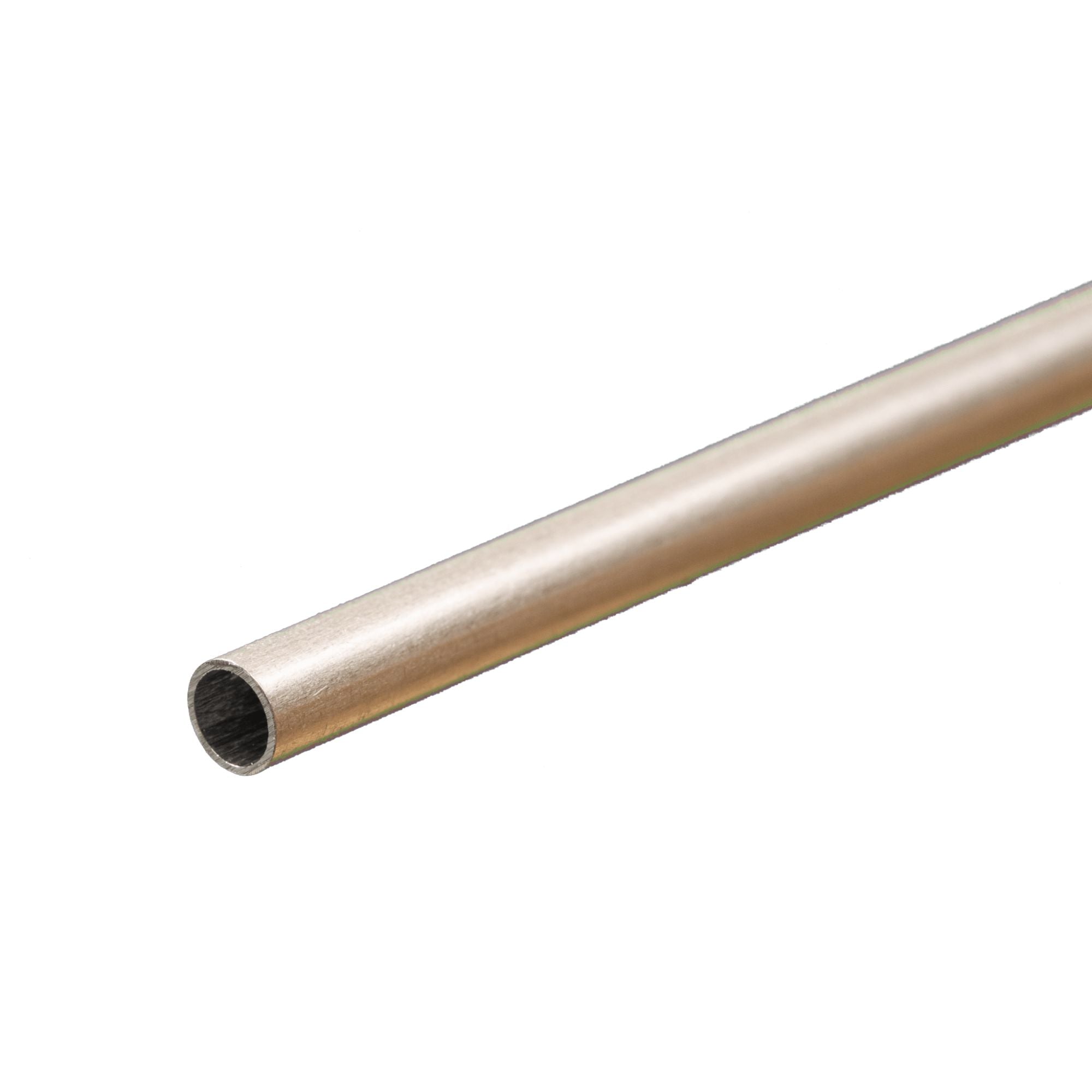 KNS8291 [file:KNS8291-1.jpg] Aluminium Round Tube, 9/16 x 12in - .029in Wall