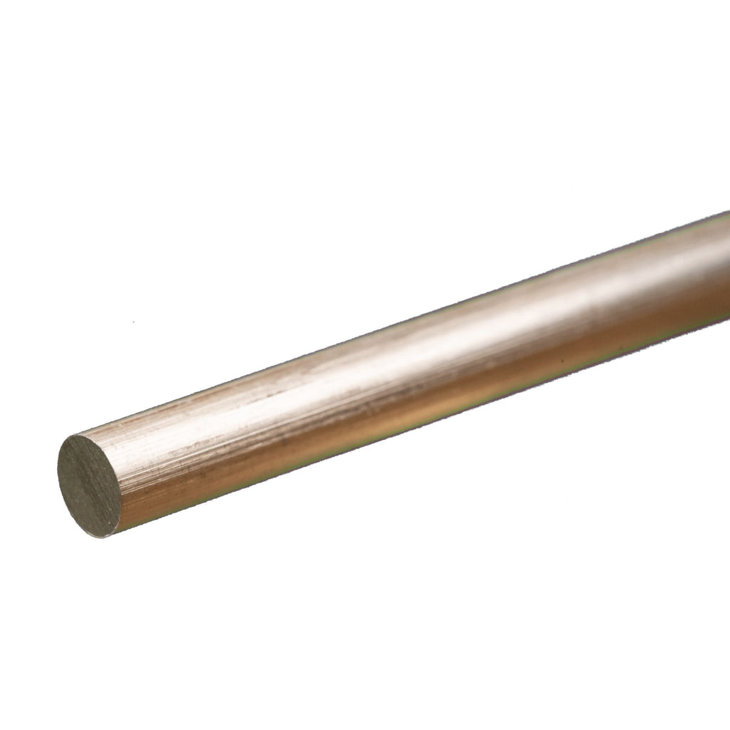 Aluminium Round Rod, 1/4 x 12in