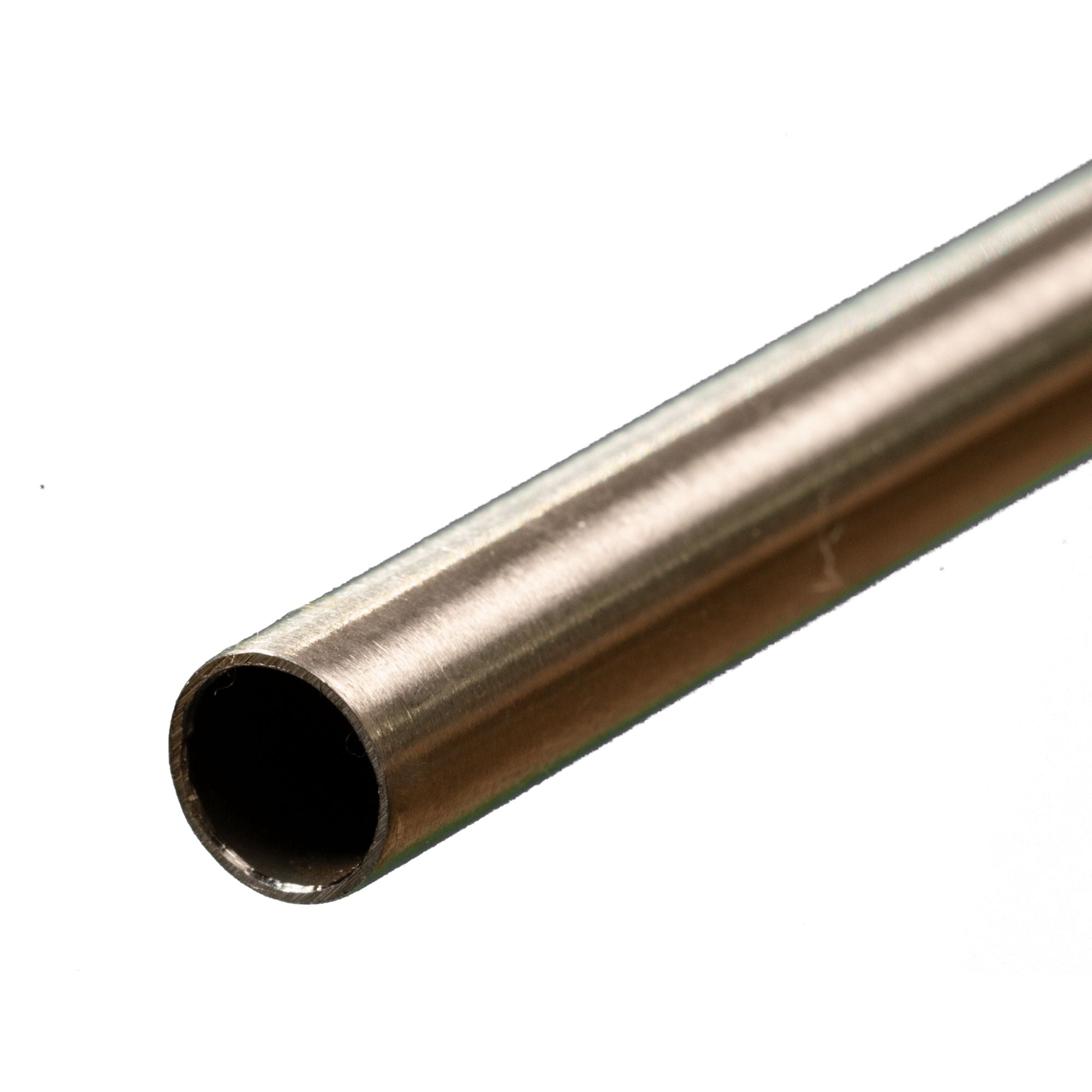 KNS87119 [file:KNS87119-1.jpg] Stainless Steel Round Tube, 3/8 x 12in, .028in Wall