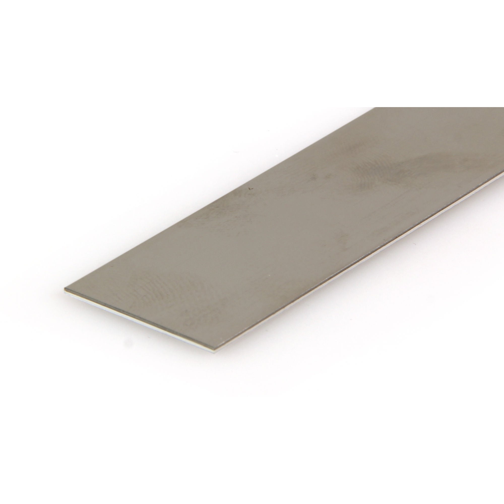 KNS87161 [file:KNS87161-1.jpg] Stainless Steel Strip, 1in, .018in, Thick (12in, long)