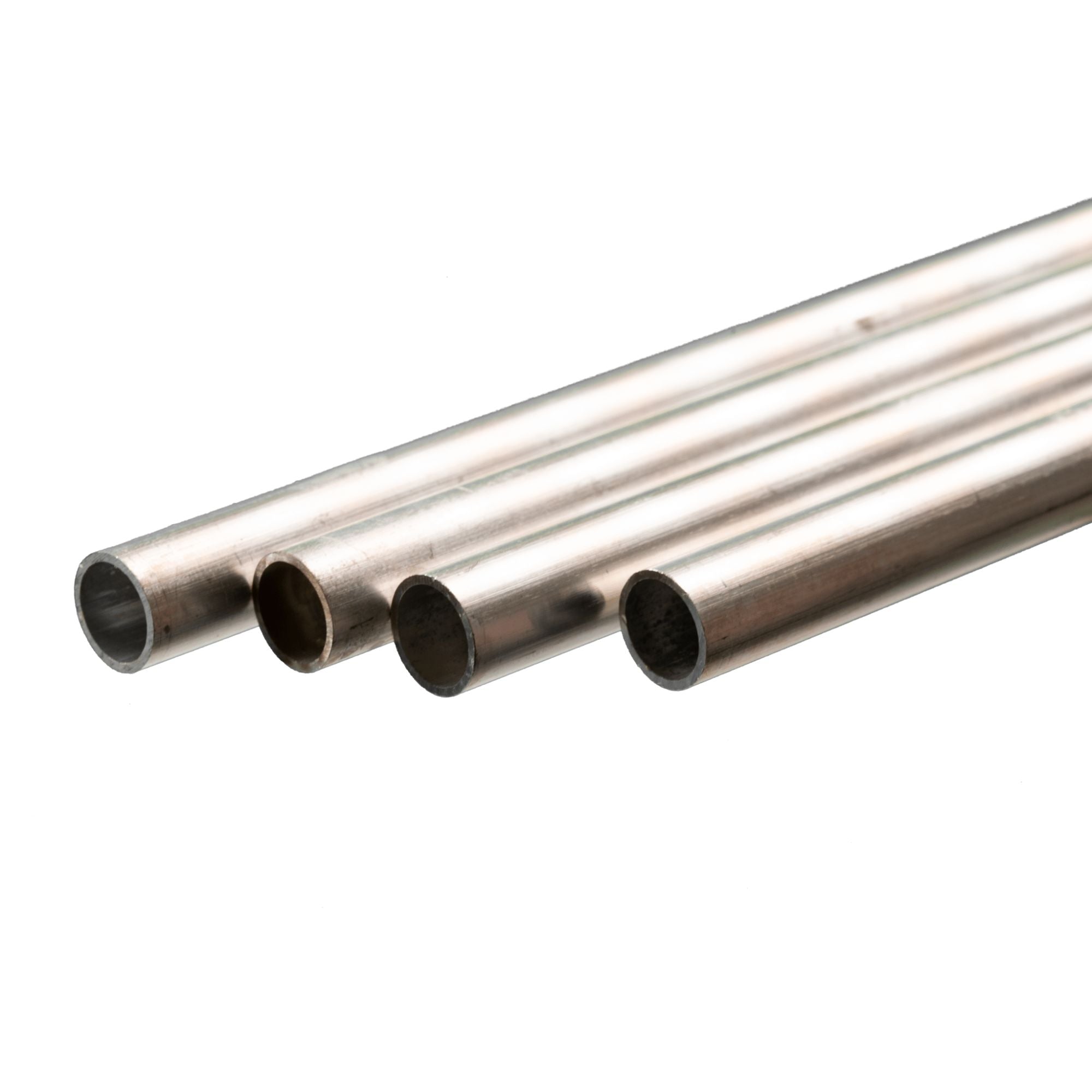 KNS9317 [file:KNS9317-1.jpg] Aluminium Round Tube, 7/16 x 36in - .035in Wall