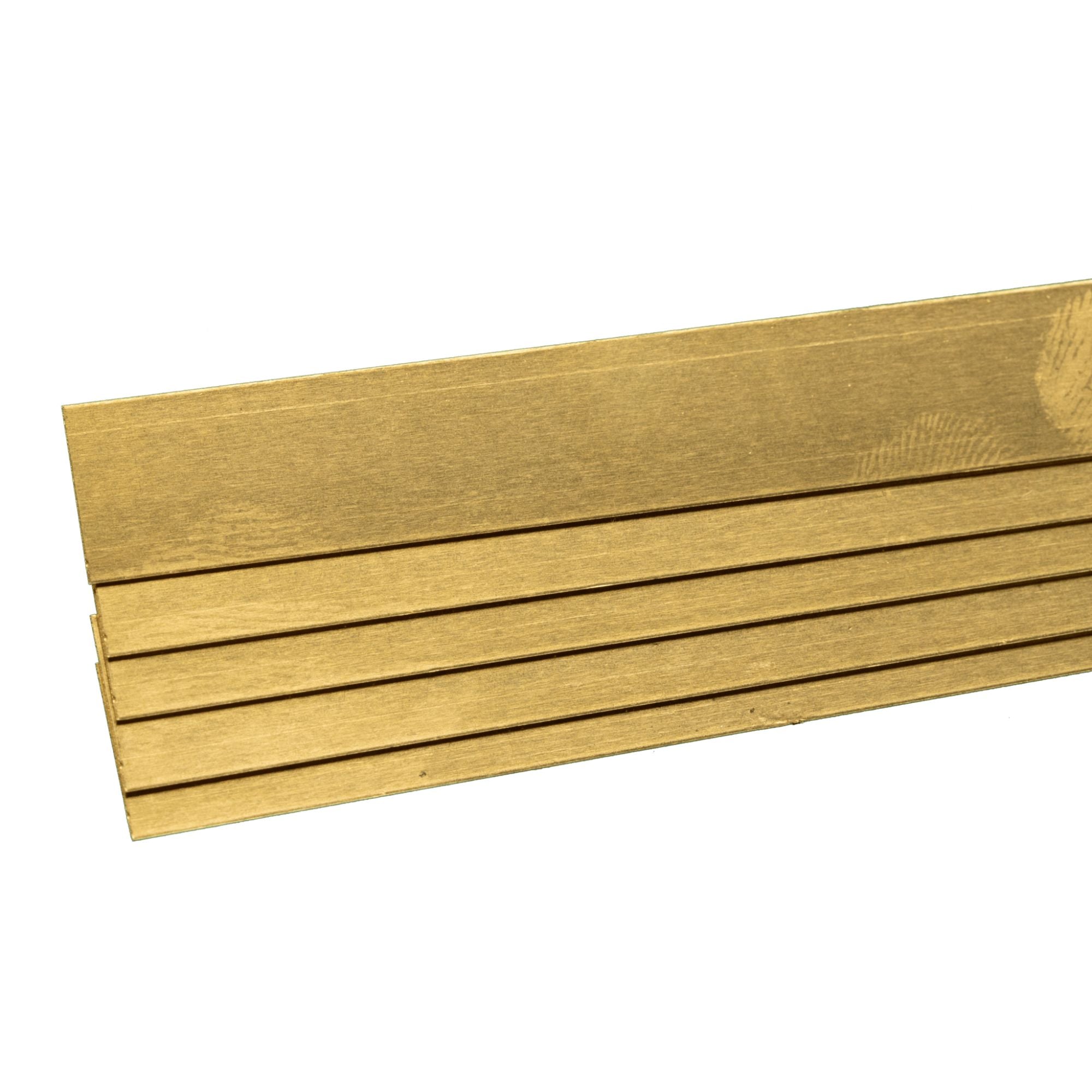 KNS9712 [file:KNS9712-1.jpg] Brass Strip .016 (164) x 1/2 x 36in
