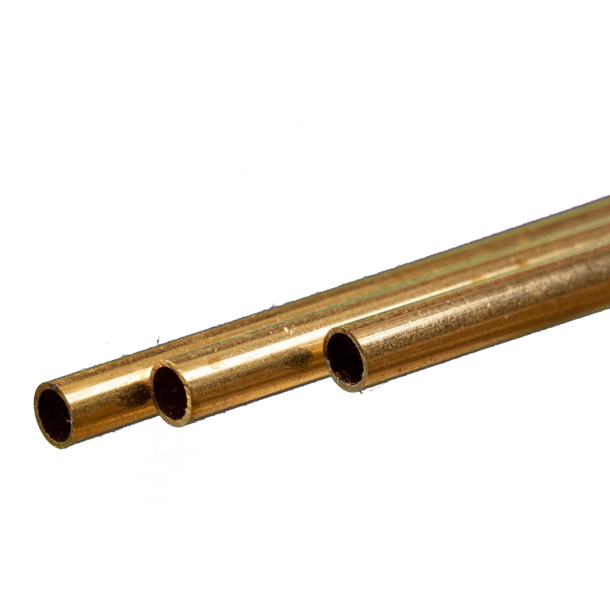 KNS9823 [file:KNS9823-1.jpg] Brass Round Tube, 5 x 300mm, .45mm Wall (3 pcs)