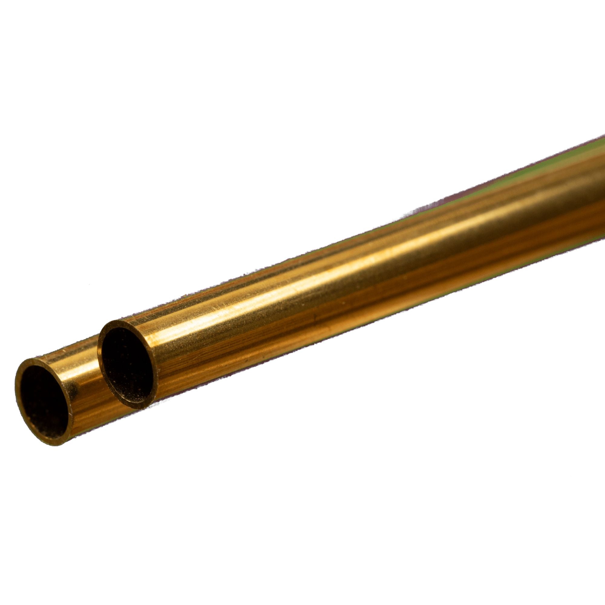 KNS9824 [file:KNS9824-1.jpg] Brass Round Tube, 6 x 300mm, .45mm Wall (2 pcs)
