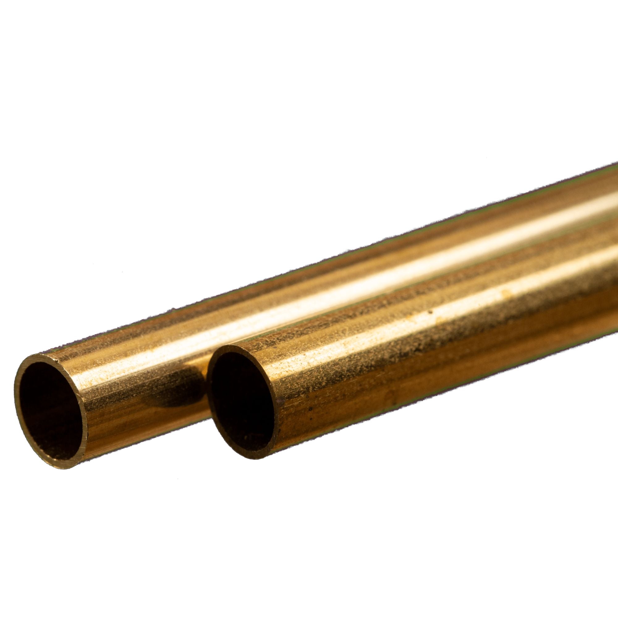 KNS9825 [file:KNS9825-1.jpg] Brass Round Tube, 7 x 300mm, .45mm Wall (2 pcs)