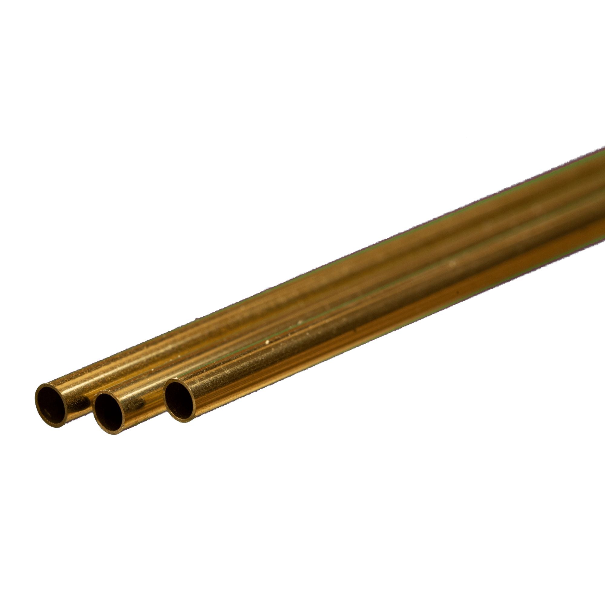 KNS9834 [file:KNS9834-1.jpg] Brass Round Tube, 3 x 300mm, .225mm Wall (3 pcs)