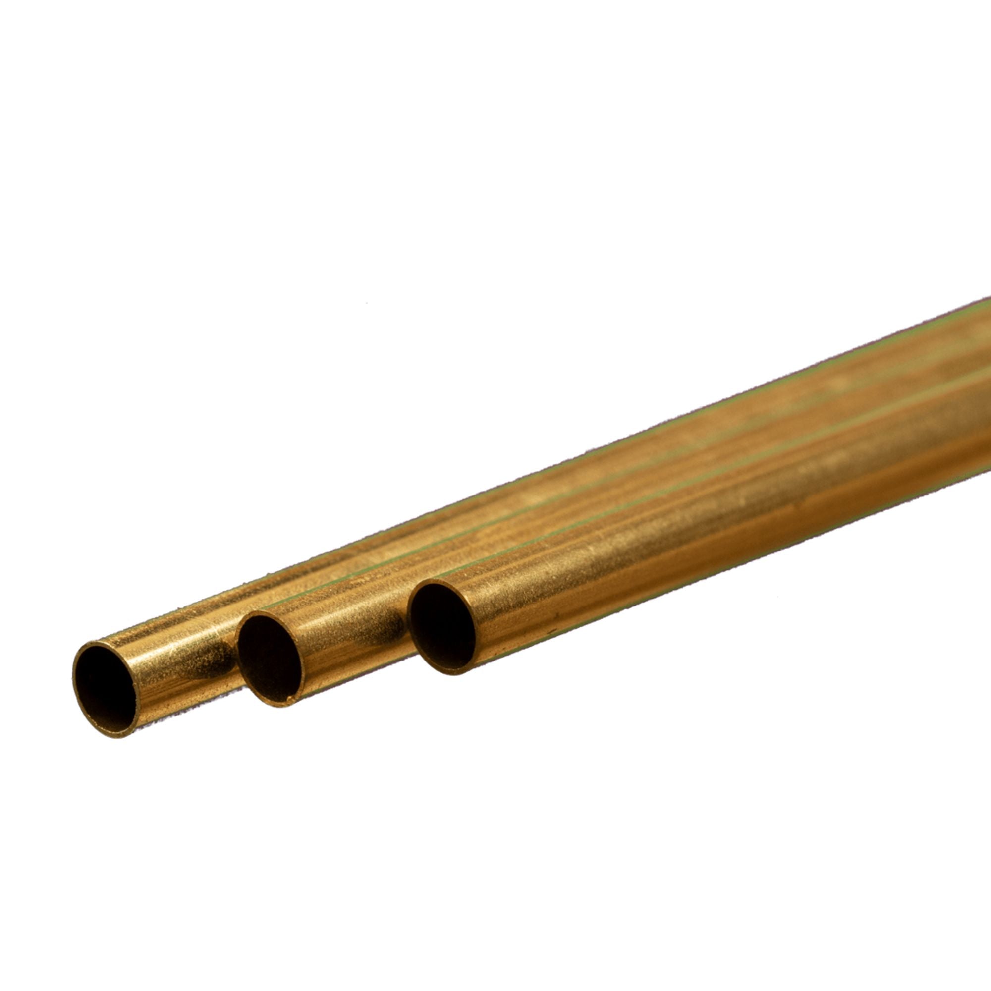 KNS9837 [file:KNS9837-1.jpg] Brass Round Tube, 4.5 x 300mm, .225mm Wall (3 pcs)