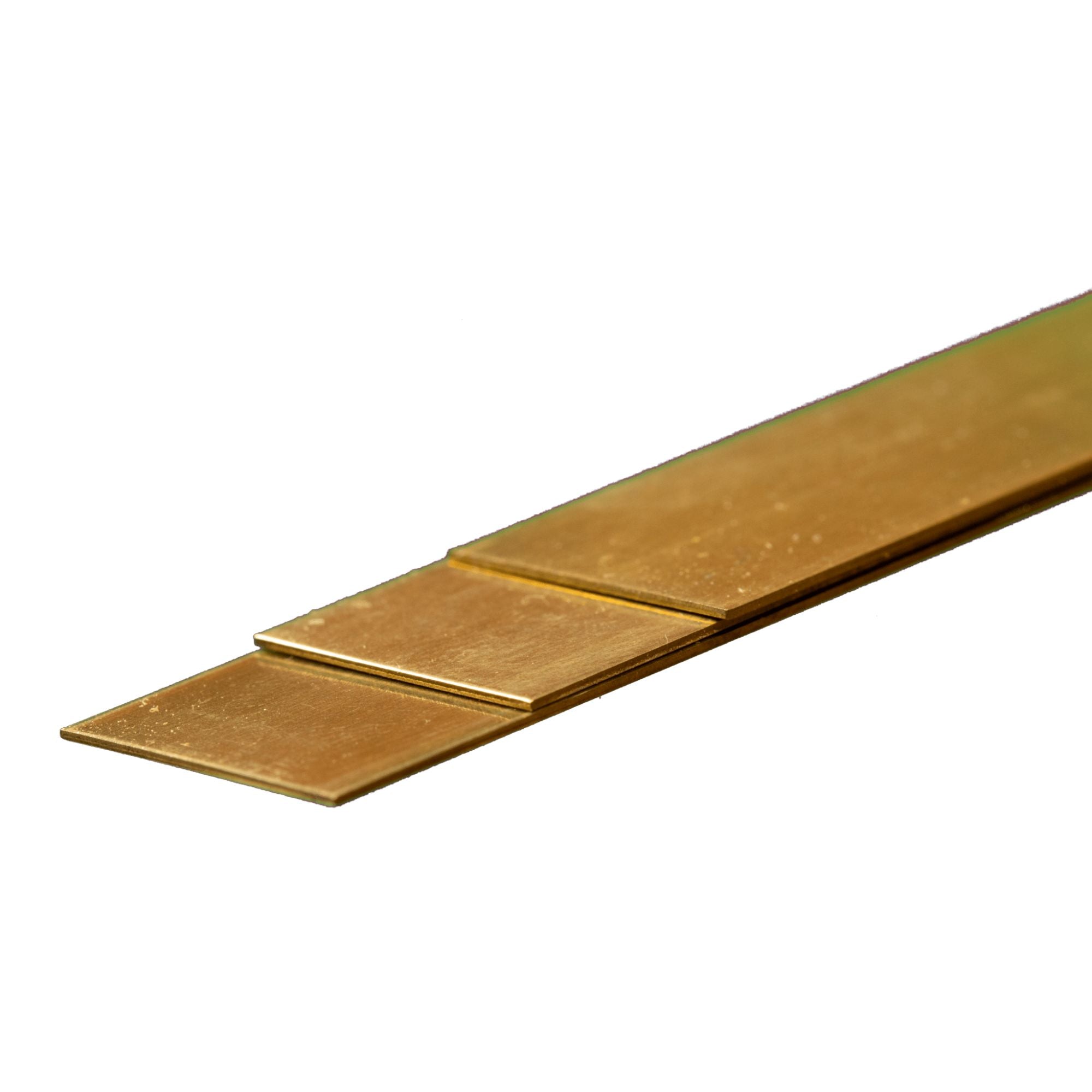 KNS9842 [file:KNS9842-1.jpg] Brass Strip, 0.5 x 18 x 300mm (3 pcs)