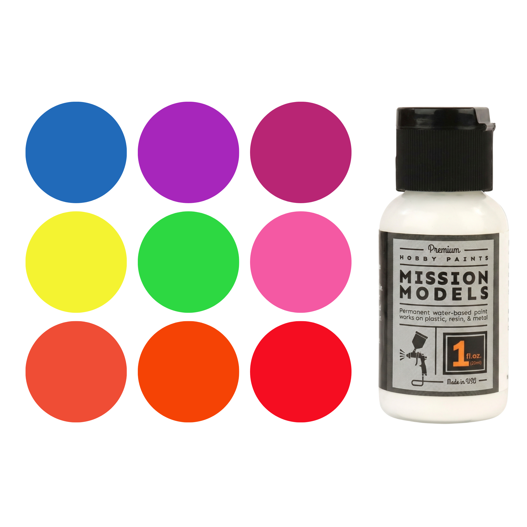 RC Fluorescent Paint, 2oz