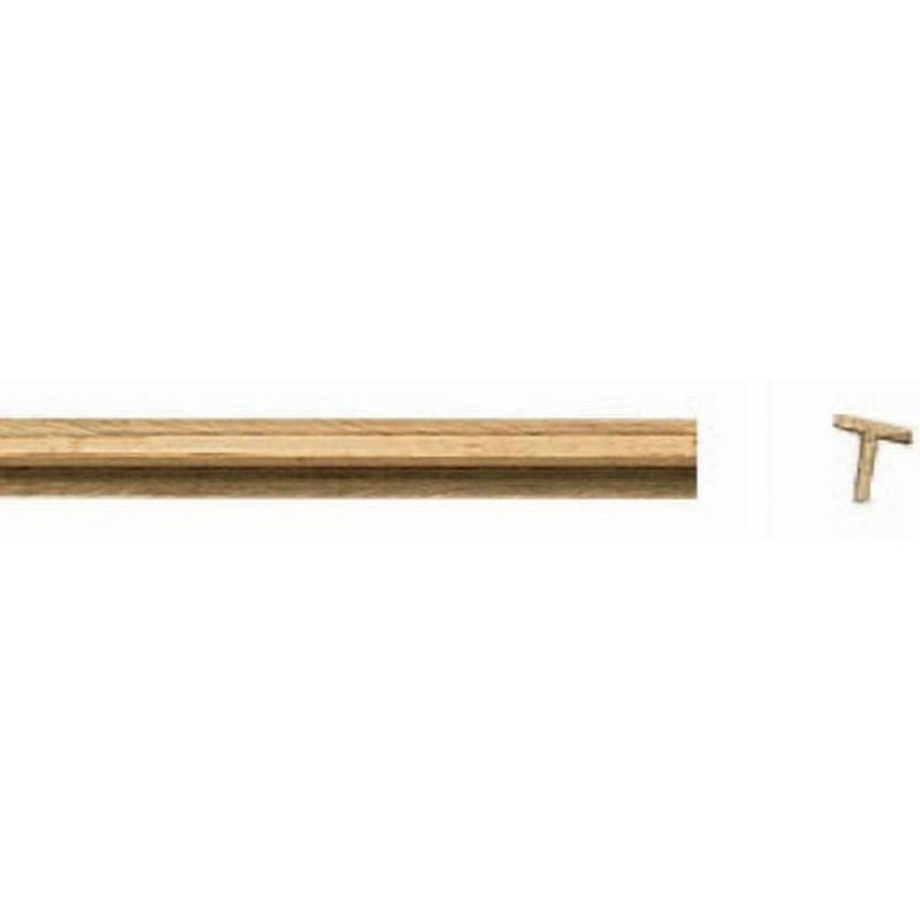 MOD0129864 [file:MOD0129864-1.jpg] Brass T-section strips, 3.0 x 3.0 x 0.5 l=1000 mm