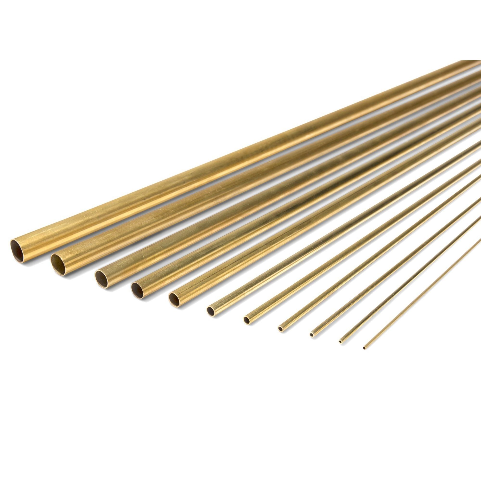 MOD0130772-3 Round Tube, Brass