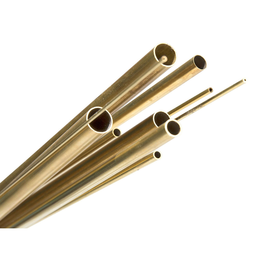 MOD0130772-5 Round Tube, Brass