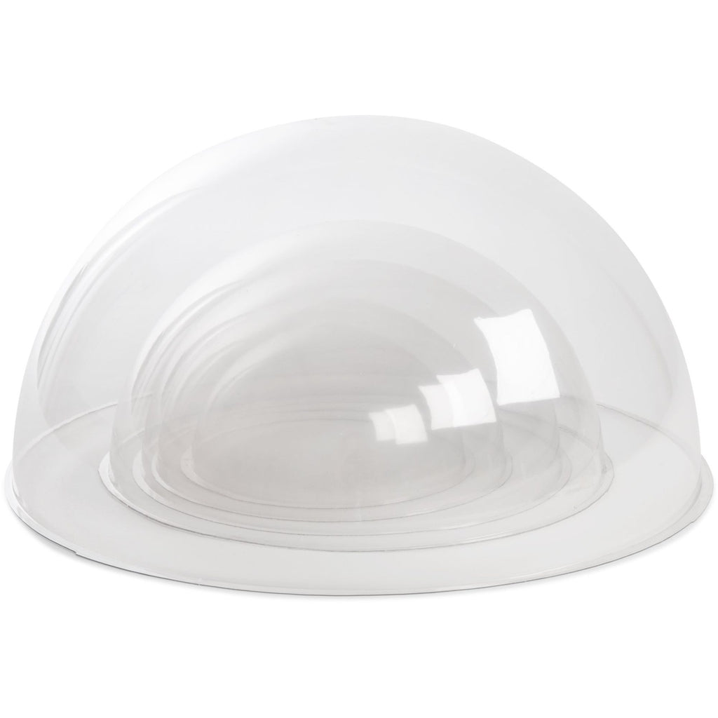 MOD0162541-4 PVC Hemisphere, Transparent, Hollow