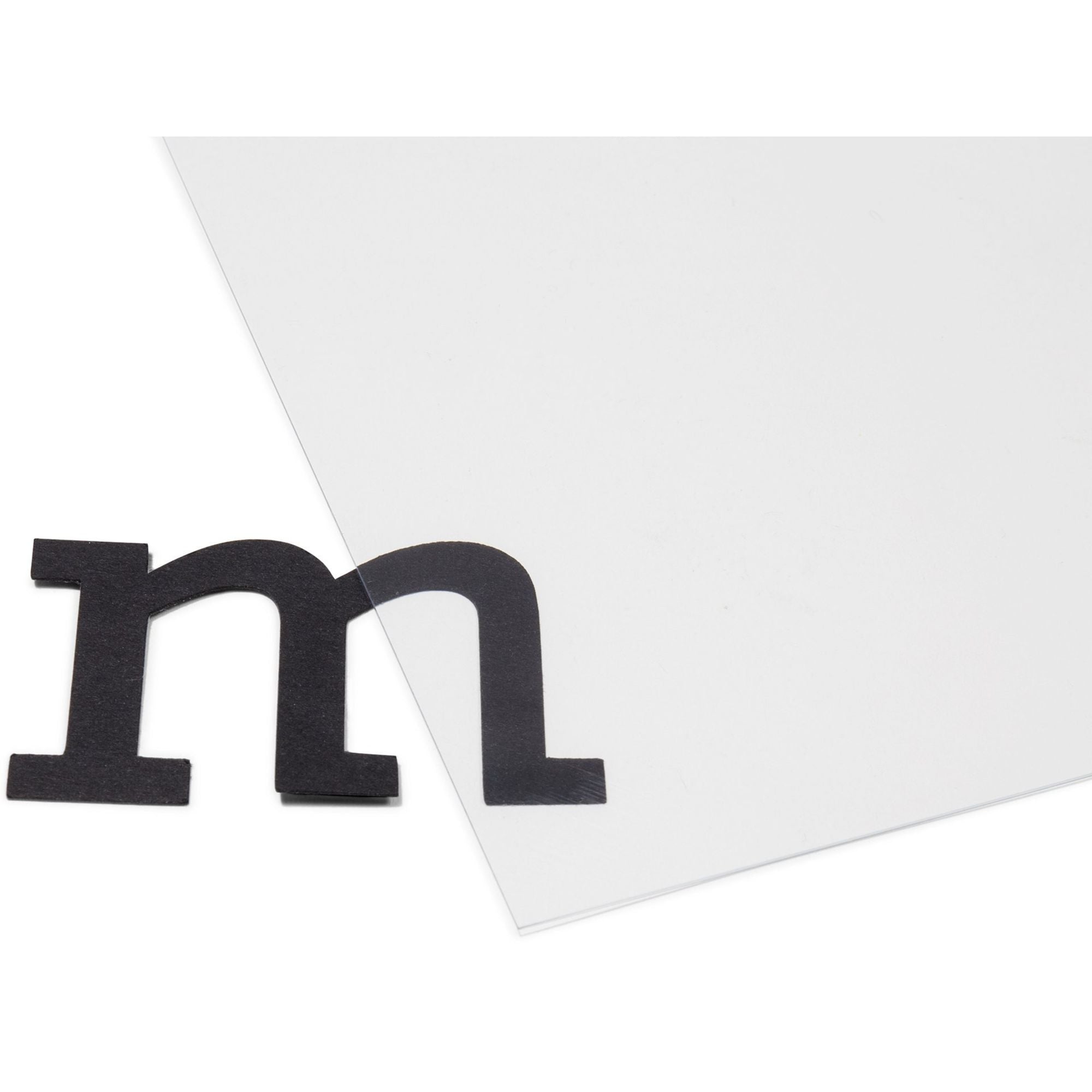 MOD0170498 [file:MOD0170498-1.jpg] Rigid-PVC, Clear, 0.5 x 210 x 297mm A4 (50 Sheets)