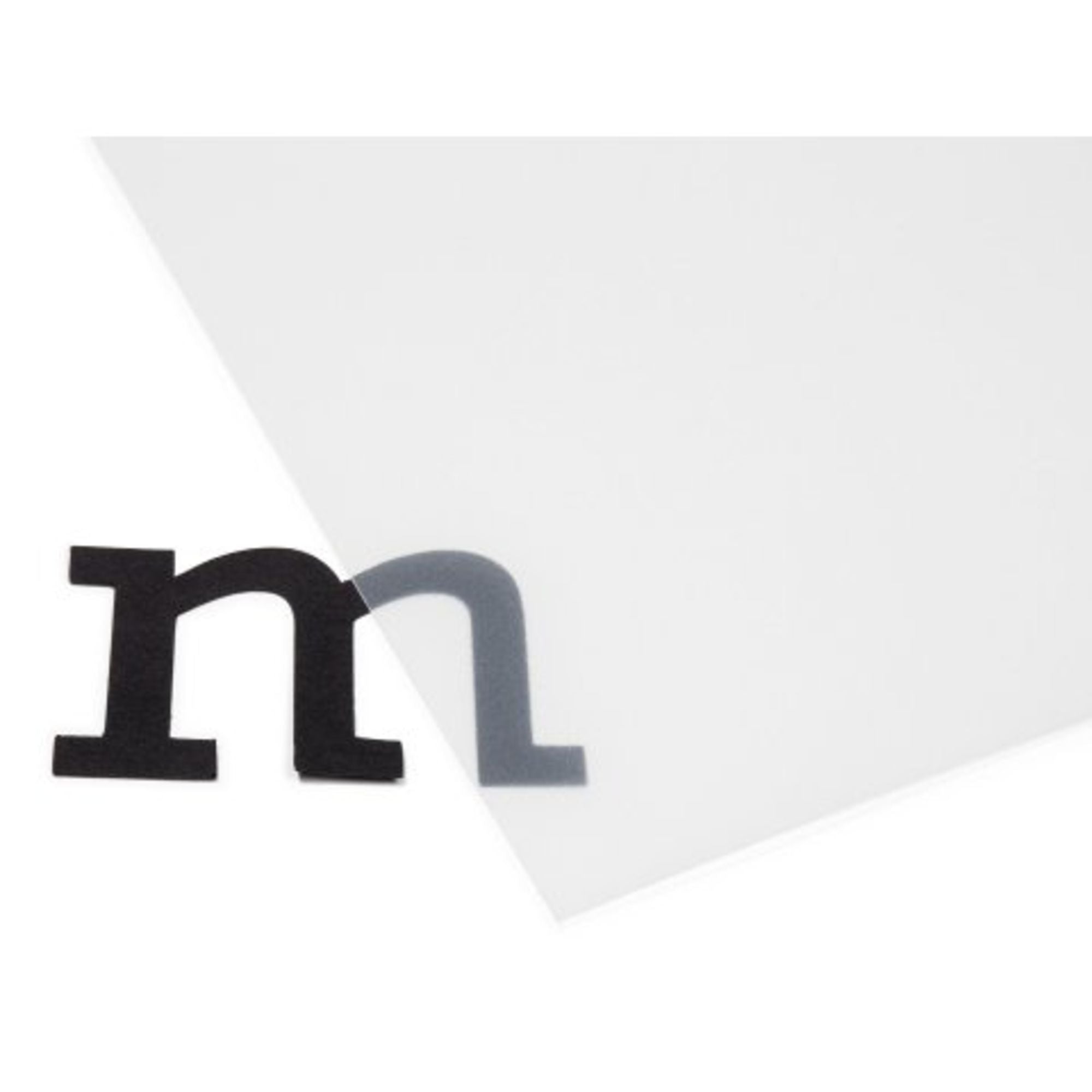 Polypropylene Translucent Clear (Matt) 0.5 x 800 x 1200mm