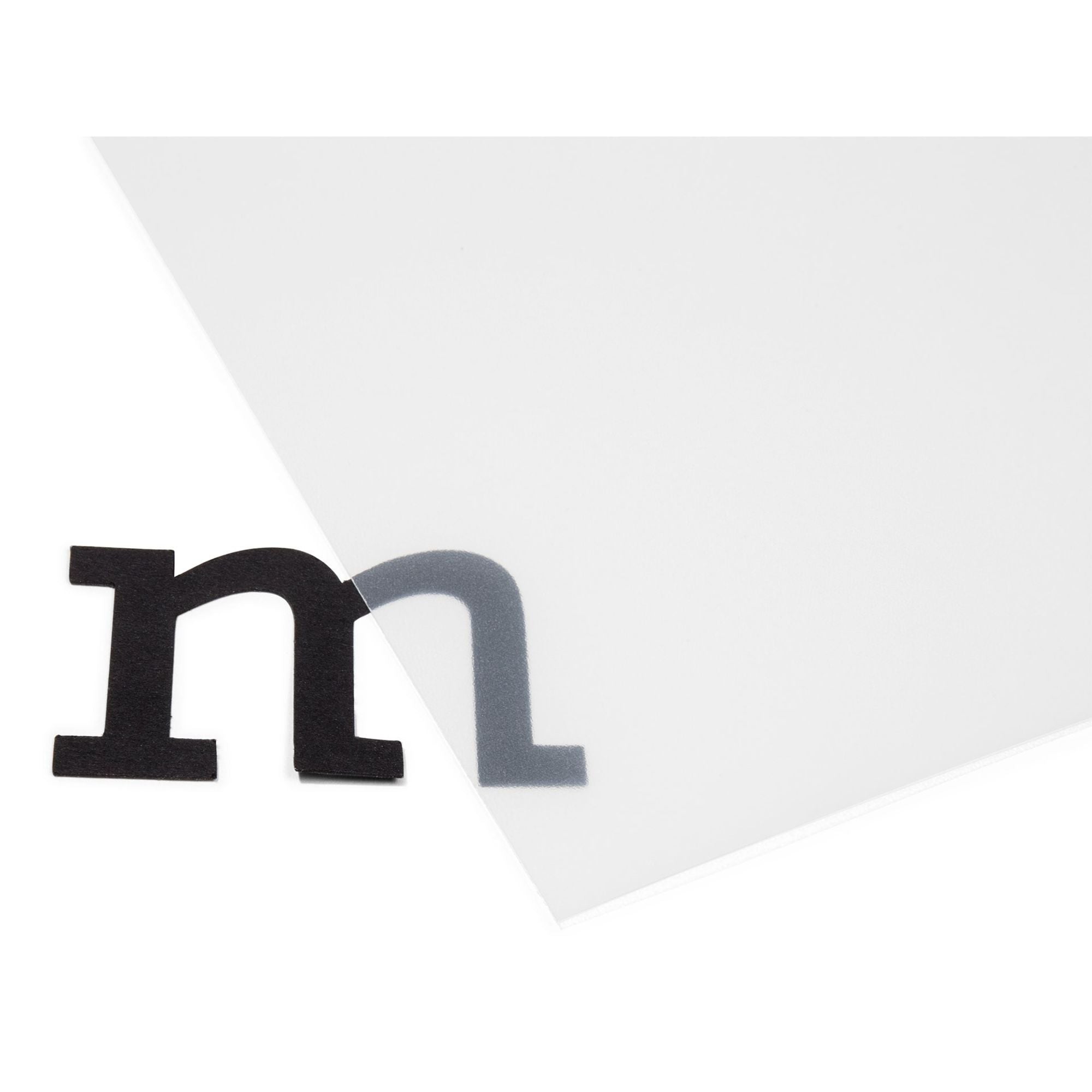 MOD0191500-2 Polypropylene Sheet, Translucent, Colourless, Matt