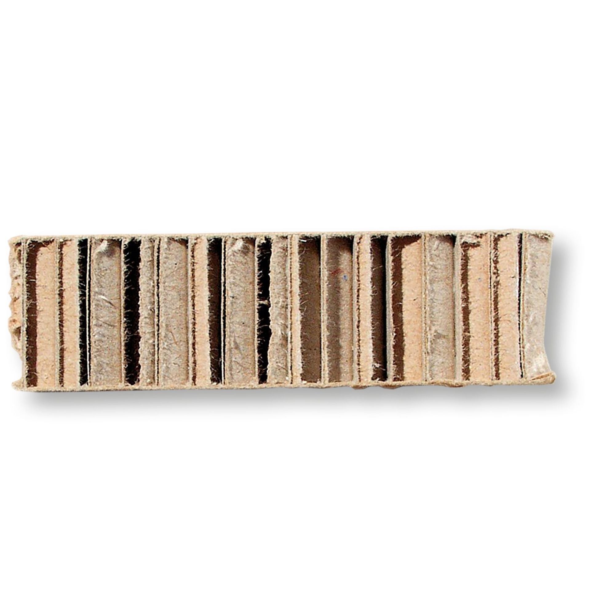 Honeycomb board paper laminated, brown , 20.0 x 750 x 1000 mm, laminating paper 200 g/m2