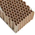 MOD3017730-ST-5 [file:MOD3017730-ST-5.jpg] Honeycomb board paper laminated, brown , 20.0 x 750 x 1000 mm, laminating paper 200 g/m2