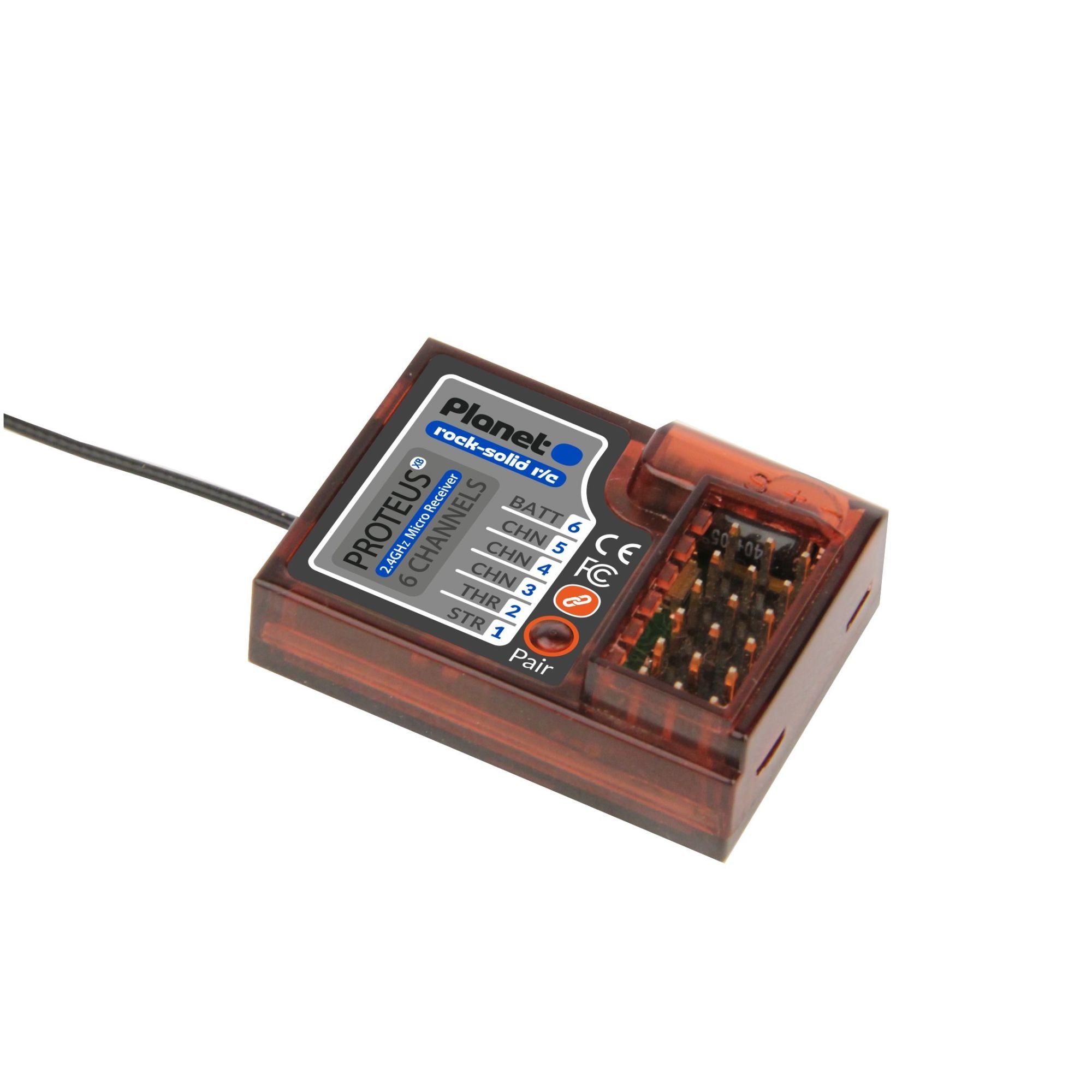 PLAR06100 [file:PLAR06100-1.jpg] 2.4GHz 6-Channel Receiver