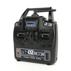 PLAT02101-2 [file:PLAT02101-2.jpg] TS2+2 2.4GHz 2-Channel Stick Transmitter with 2 Aux Channels with 6-Channel Rx