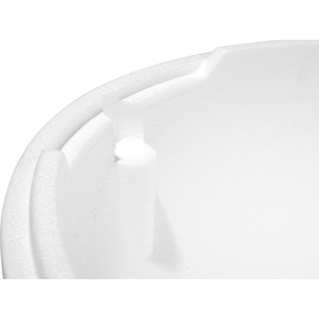 RAY3300700-4 [file:RAY3300700-4.jpg] Polystyrene Foam Ball, Two Piece, Hollow, with Rabbet