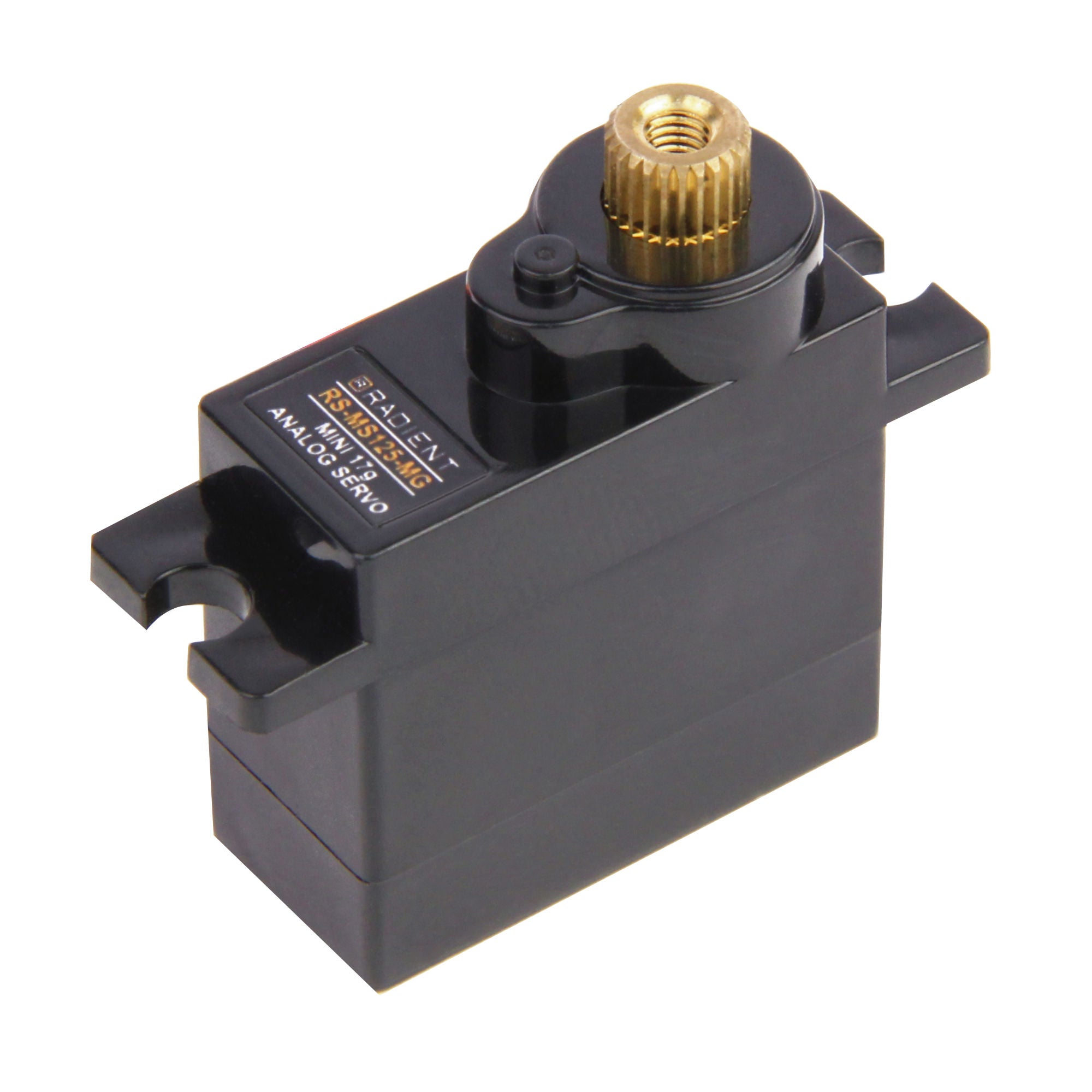 RDNA0404-1 [file:RDNA0404-1.jpg] RS-MS125-MG Mini 17g Analog MG Servo 3.5kg 0.12s 4.8 - 6.0V