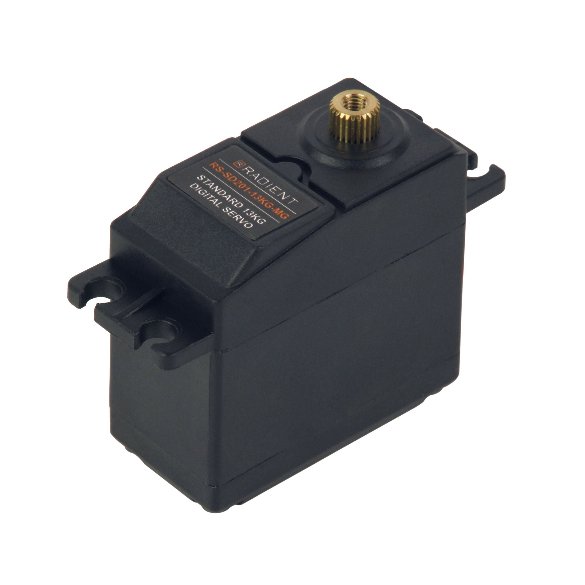 RDNA0412-1 [file:RDNA0412-1.jpg] RS-SD201-13KG-MG Standard Digital Servo 13kg 0.14s 4.8 - 6.0V