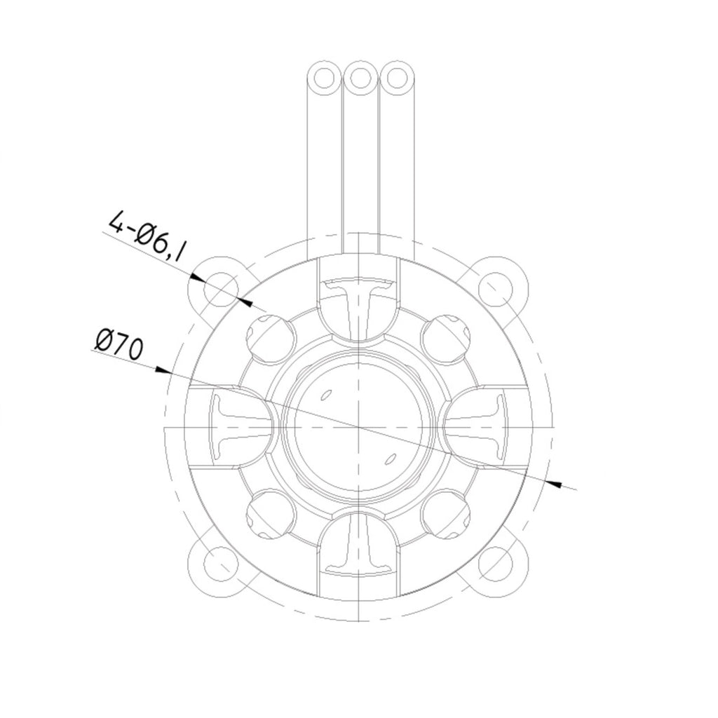 RDNM6354200-4 [file:RDNM6354200-4.jpg] Brushless Outrunner Motor