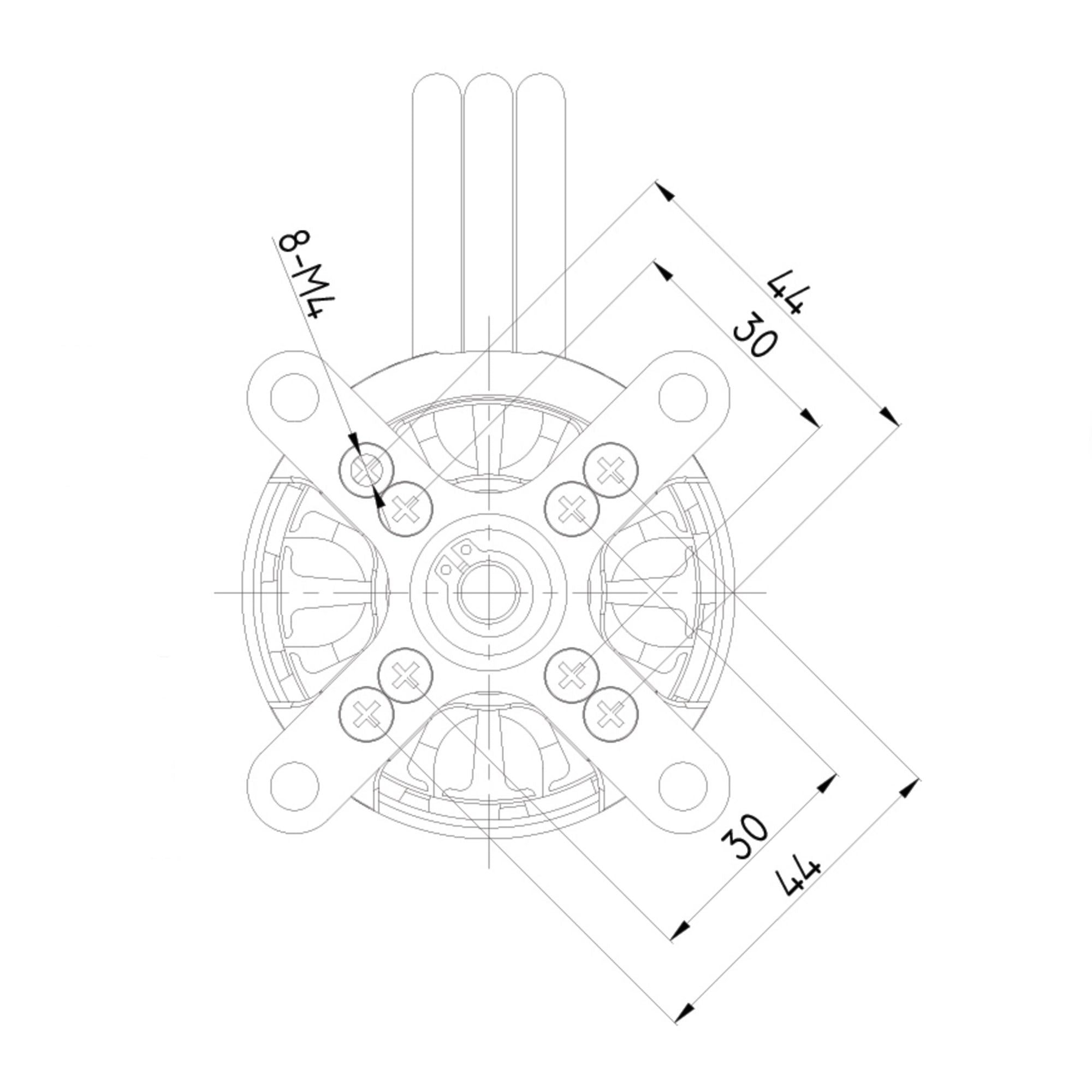 RDNM6354200-5 [file:RDNM6354200-5.jpg] Brushless Outrunner Motor