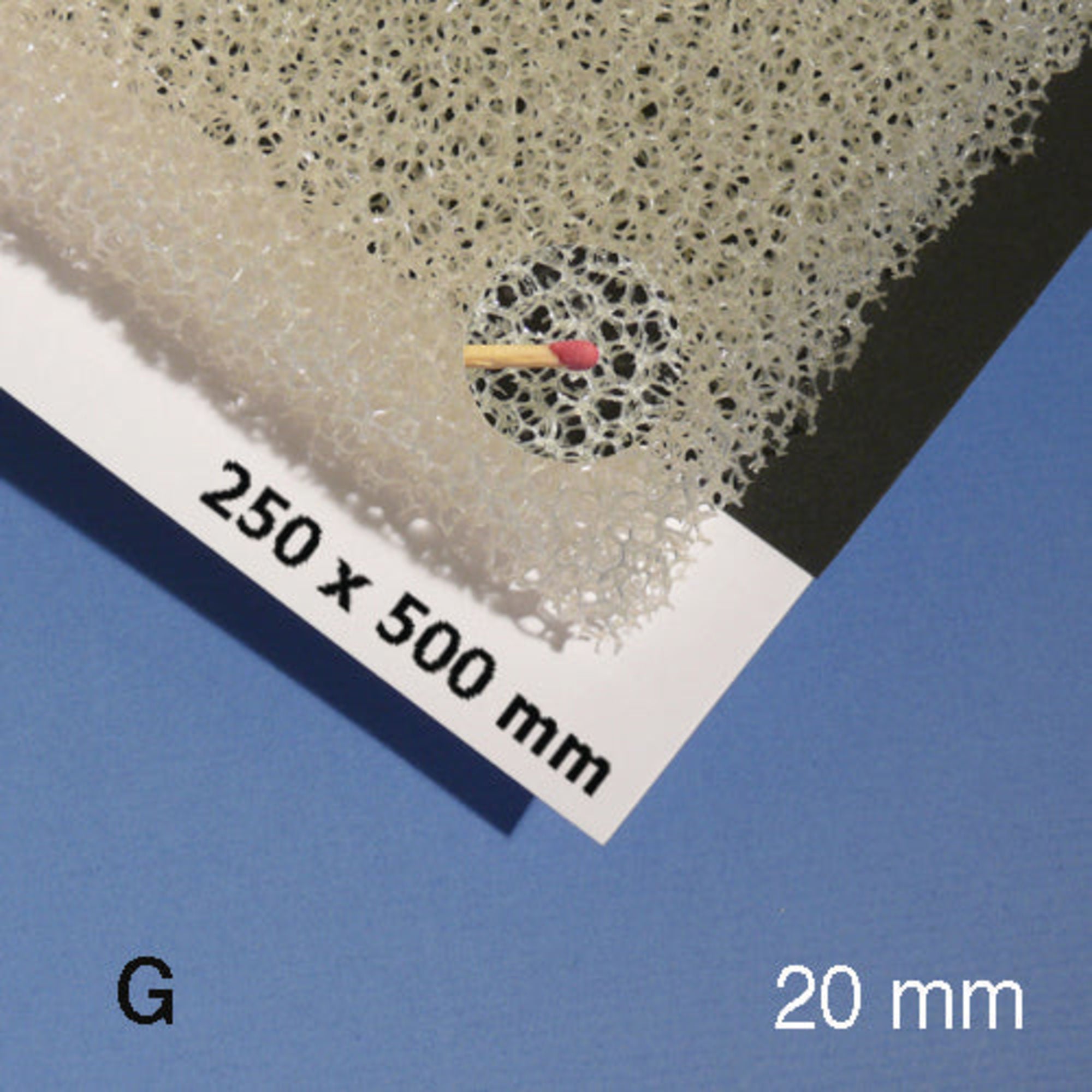 SCZ01-45201-1-1 Plant Foam Sheet, Cream