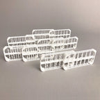 SCZ02-30111-240 [file:SCZ02-30111-240-1.jpg] Hermoli Standing Figures White Maxi-Pack 1:200 12 Types 240 Figures H = 9.0mm (240 pcs)