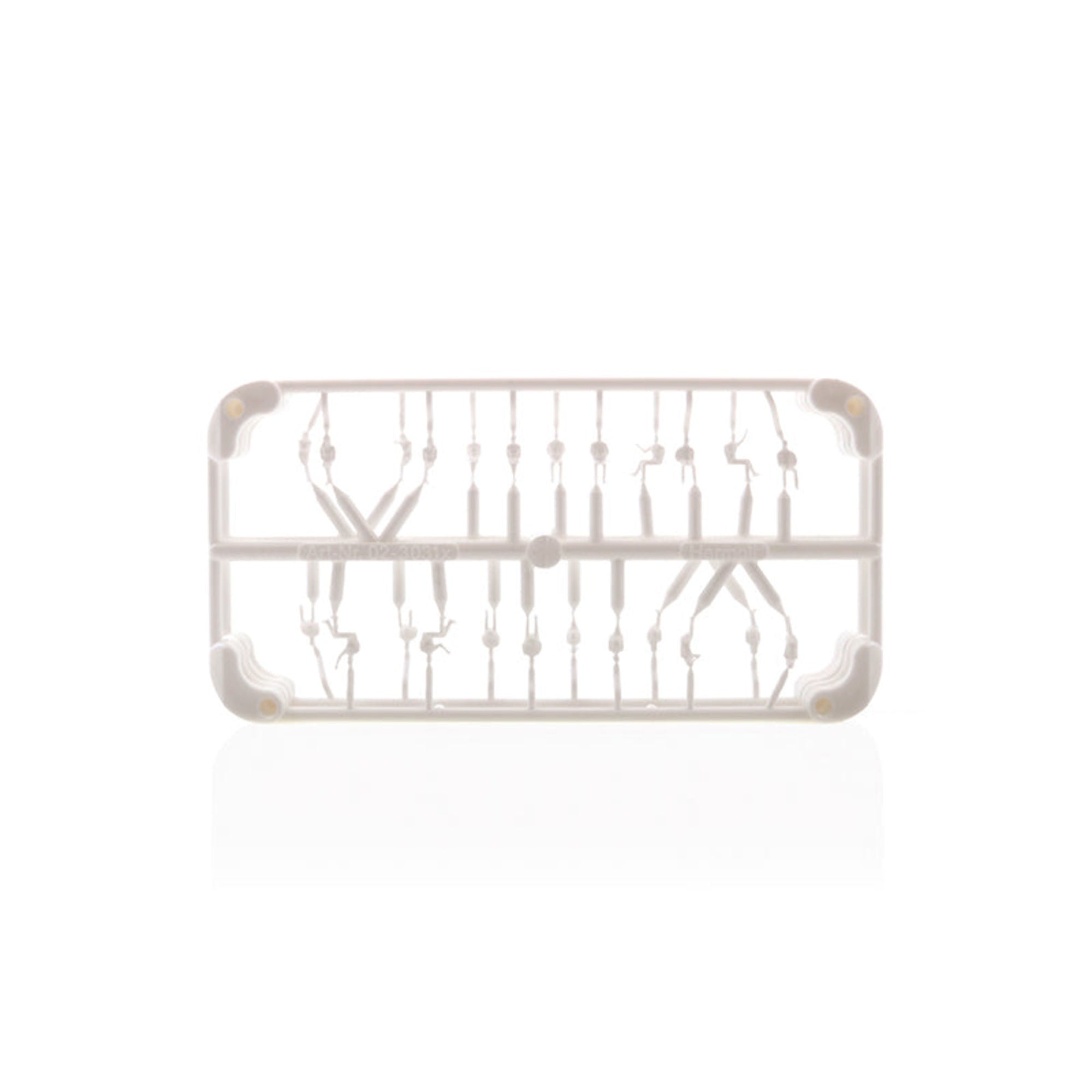 SCZ02-30311-24 [file:SCZ02-30311-24-1.jpg] Hermoli Sitting Figures White 1:200 12 Types, 9.0mm (24 pcs)