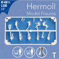 SCZ02-40311-20-1 [file:SCZ02-40311-20-1.jpg] Sitting Figures (10 Types) (Hermoli), White, 1:100 (20 pcs)