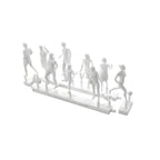 SCZ02-50211-18-3 [file:SCZ02-50211-18-3.jpg] Hermoli Walking Figures White 1:50 9 Types H = 36mm (18 pcs)