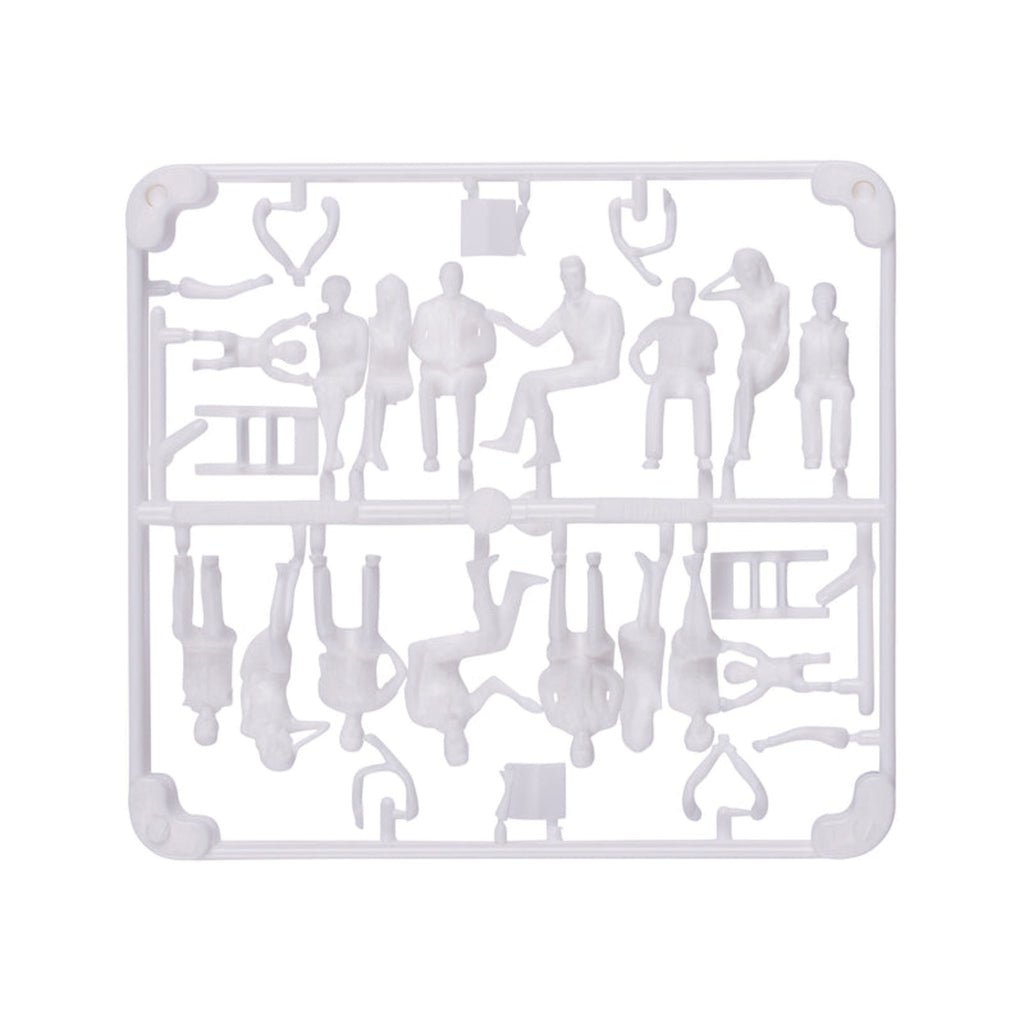 SCZ02-50311-15 [file:SCZ02-50311-15-1.jpg] Hermoli Sitting Figures White 1:50 8 Types H = 36mm (15 pcs)