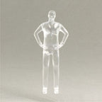 SCZ02-70110-6-2 [file:SCZ02-70110-6-2.jpg] Hermoli Standing Figures Clear 1:25 6 Types H = 75mm (6 pcs)