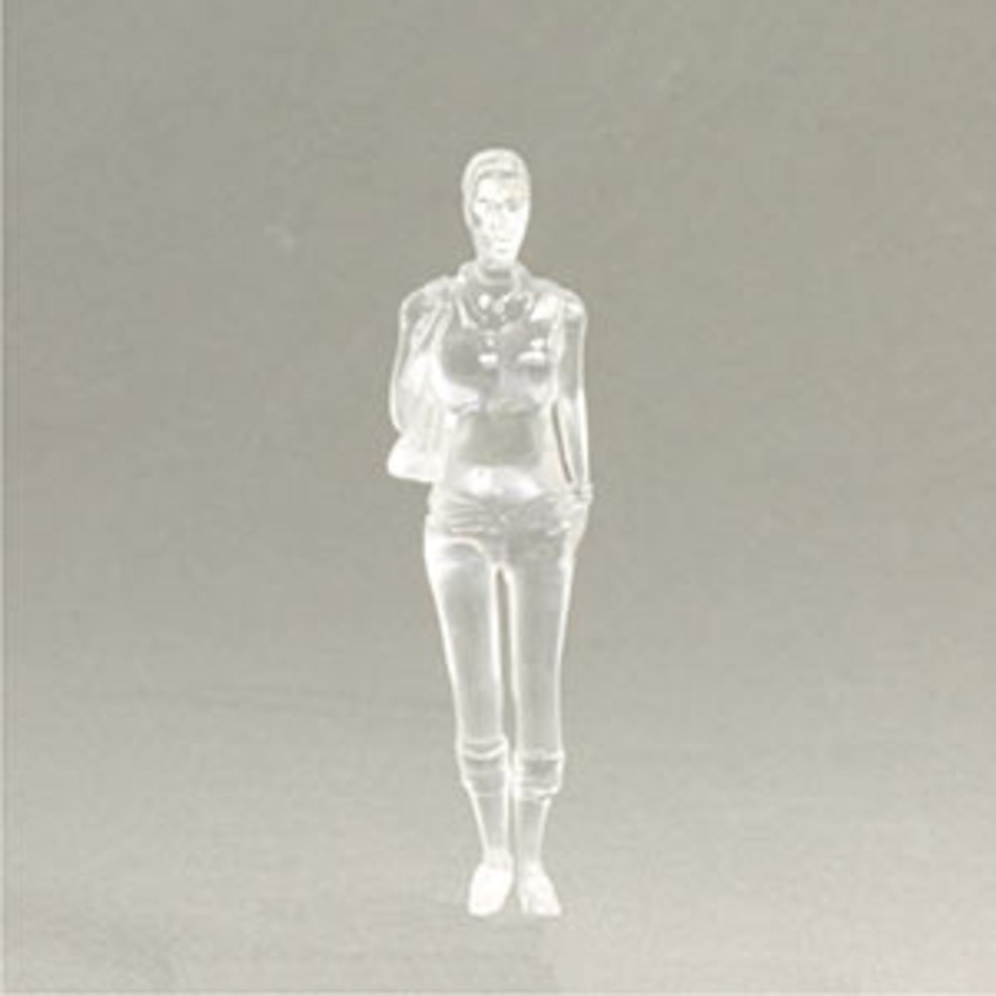 SCZ02-70110-6-3 Hermoli Standing Figures Clear 1:25 6 Types H = 75mm (6 pcs)